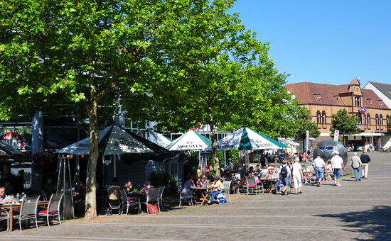 Essensmeile in der Neumünster Innenstadt