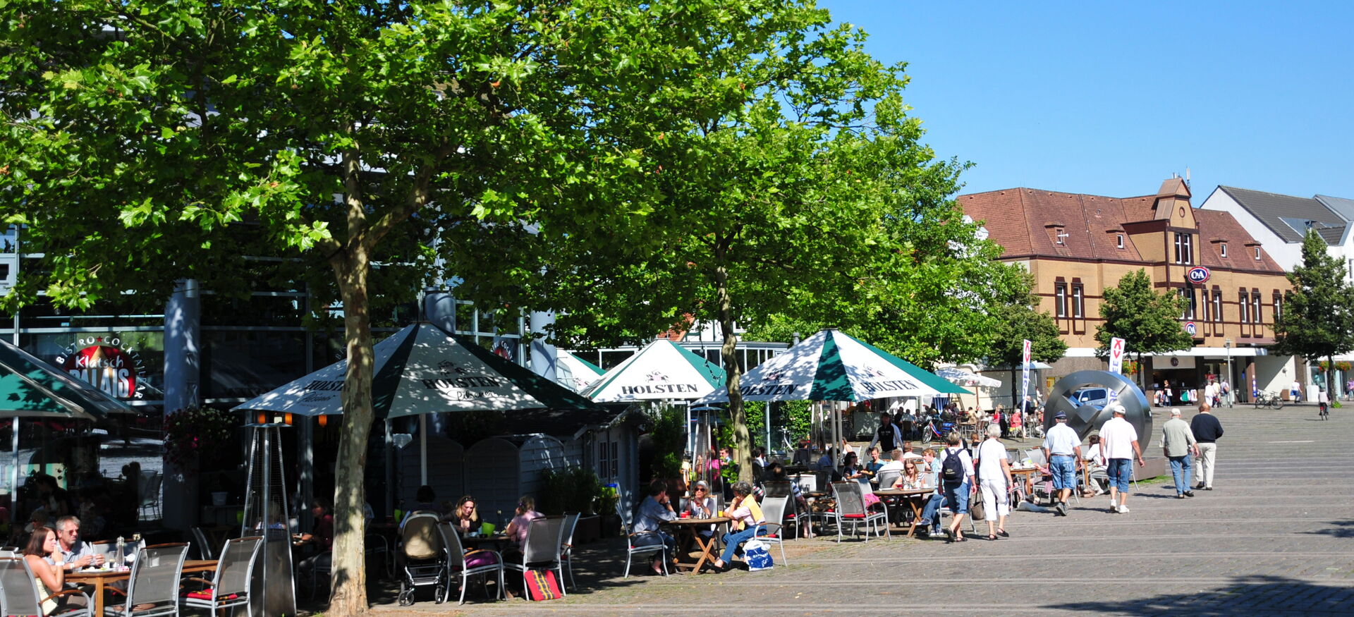 Essensmeile in der Neumünster Innenstadt